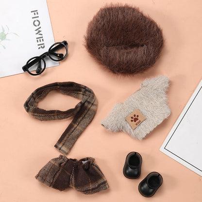 Labubu Choco Chestnut Pants Outfit-1