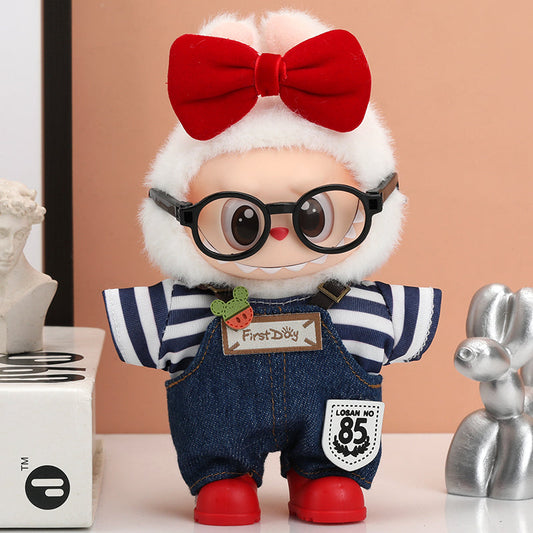 Labubu Red Ribbon Darling Outfit-0