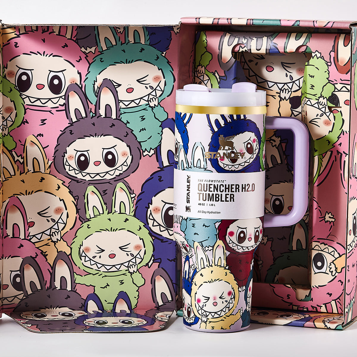 Limited Edition Stanley x Labubu Tumbler - The Monsters Quencher-3