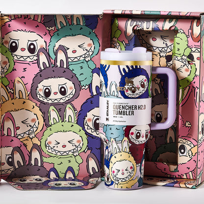 Limited Edition Stanley x Labubu Tumbler - The Monsters Quencher-3